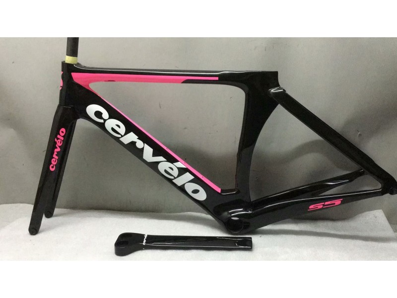 Cervelo S5 カーボンファイバー ロード自転車フレーム リム ブレーキ - Cervelo フレーム